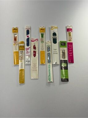 Vintage Zipper Lot NOS Talon Lily Coats Sewing Zippers Metal Coil Separating 9